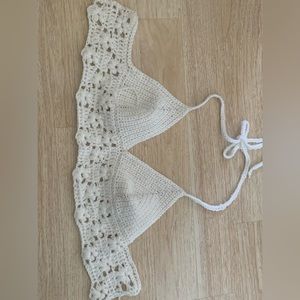 Handmade crochet bralette